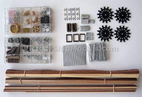 Ship model kit Mississippi, Occre kit set (www.victoryshipmodels.com) Ship model kit Albatros, Occre kit set (www.victoryshipmodels.com)