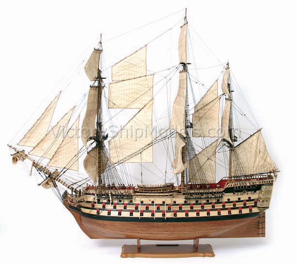 Ship model wooden kit Principe de Asturias Occre (www.victoryshipmodels.com)