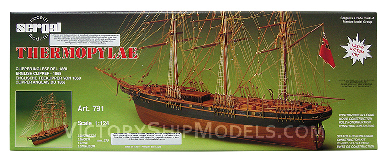 Ship model kit Thermopylae, Mantua - Sergal Ship model kit Thermopylae, Mantua - Sergal