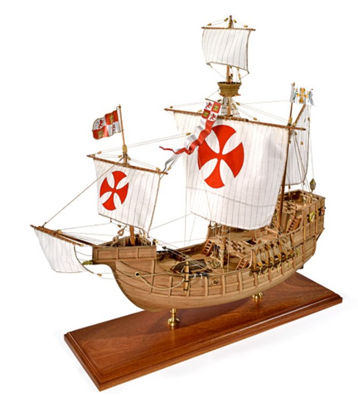 Ship model wooden kit Santa Maria  Amati Model (www.victoryshipmodels.com)