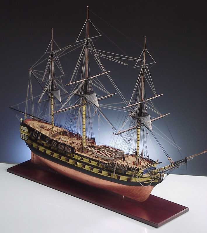 Ship model wooden kit Agamemnon Jotika (www.victoryshipmodels.com)