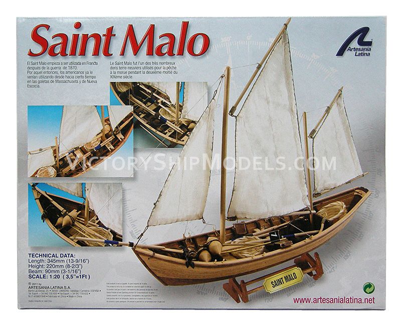 Ship model kit Saint Malo, Artesania Latina Ship model kit Saint Malo, Artesania Latina