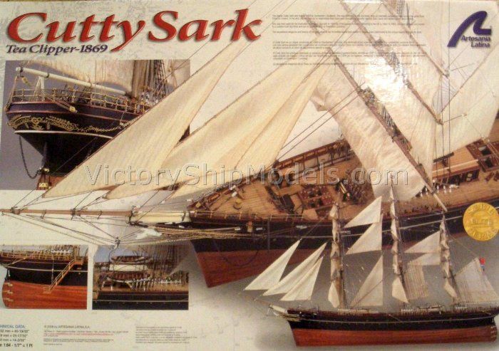 Ship model kit Cutty Sark, Artesania Latina