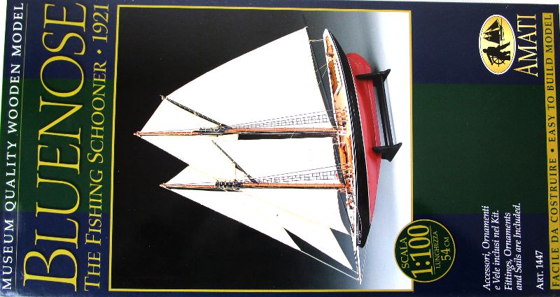 Ship model wooden kit Bluenose Amati Model (www.victoryshipmodels.com) Ship model wooden kit Bluenose Amati Model (www.victoryshipmodels.com)