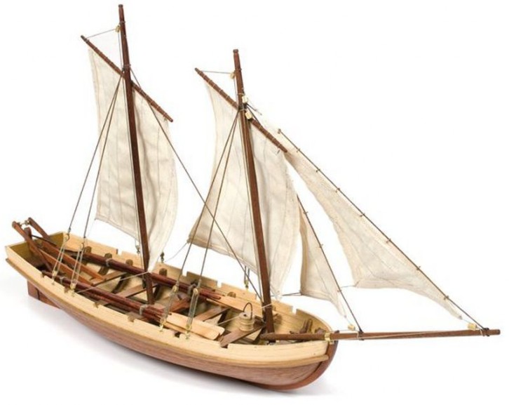 Ship model wooden kit Bounty launch Occre (www.victoryshipmodels.com)