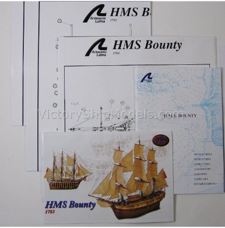 Ship model kit Bounty,  Artesania Latina (www.victoryshipmodels.com)