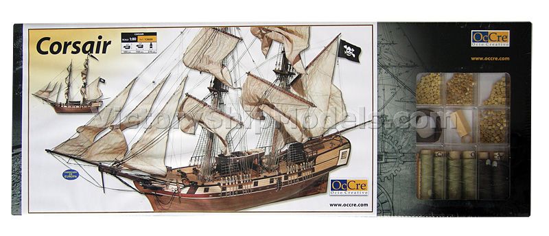 Ship model kit Corsair, Occre Ship model kit Corsair, Occre