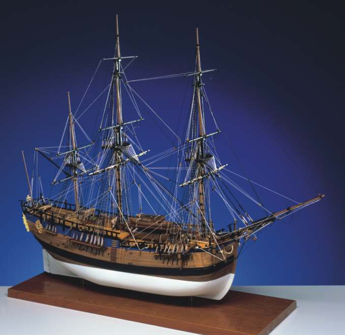 Ship model wooden kit Endeavour Jotika (www.victoryshipmodels.com)