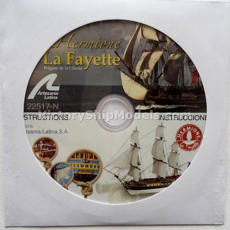 Ship model kit Hermione La Fayette N Artesania Latina (www.victoryshipmodels.com)