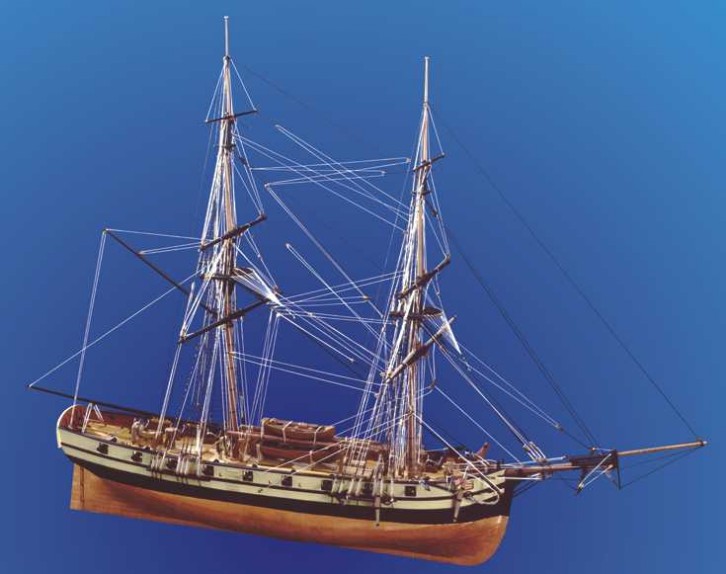 Ship model wooden kit Jalouse Jotika (www.victoryshipmodels.com)