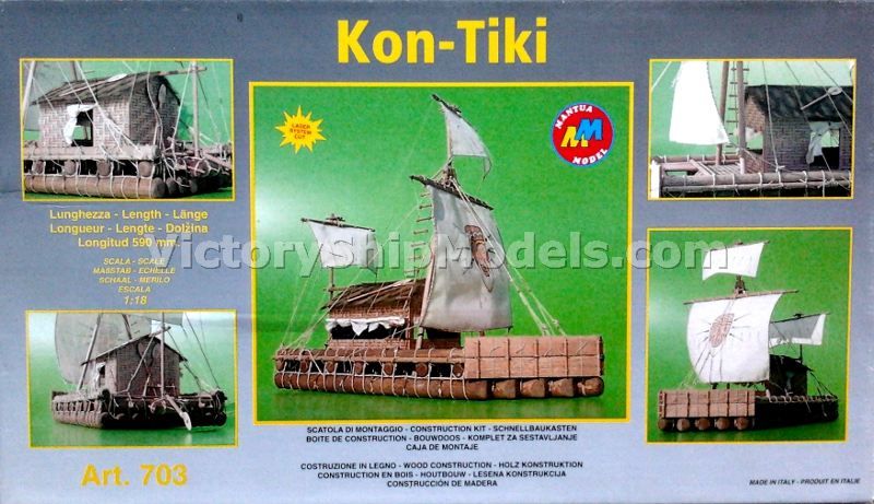 Ship model kit Kon-Tikii MM703, Mantua