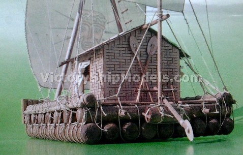 Ship model wooden kit Kon-Tiki Mantua (www.victoryshipmodels.com)