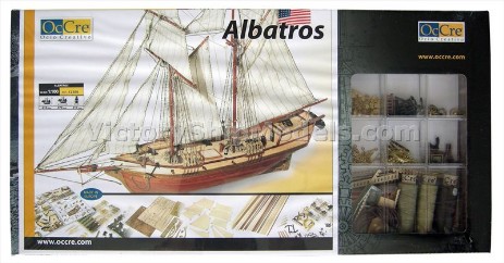 Ship model kit Albatros, Occre kit set (www.victoryshipmodels.com) Ship model kit Albatros, Occre kit set (www.victoryshipmodels.com)