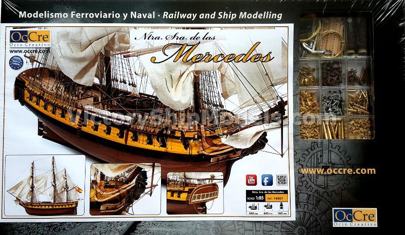 Ship model kit Mercedes, Occre Ship model kit Mercedes, Occre
