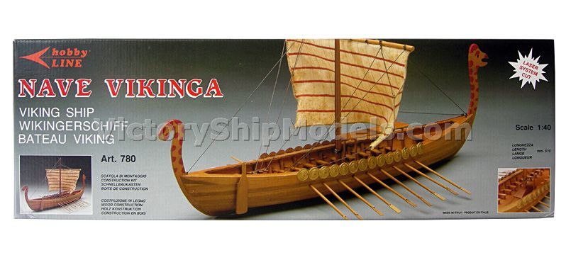 Ship model kit Viking, Mantua