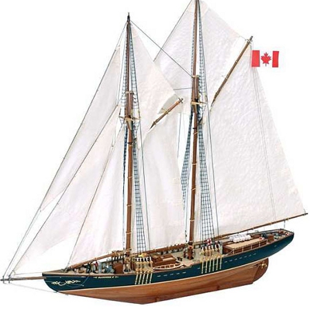 Ship model Bluenose II, wooden kit  Artesania Latina (www.victoryshipmodels.com)