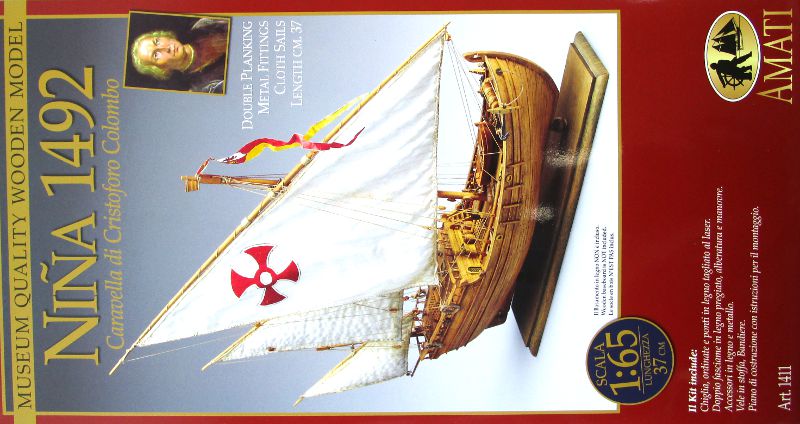 Ship model wooden kit Nina Amati Model (www.victoryshipmodels.com) Ship model wooden kit Nina Amati Model (www.victoryshipmodels.com)