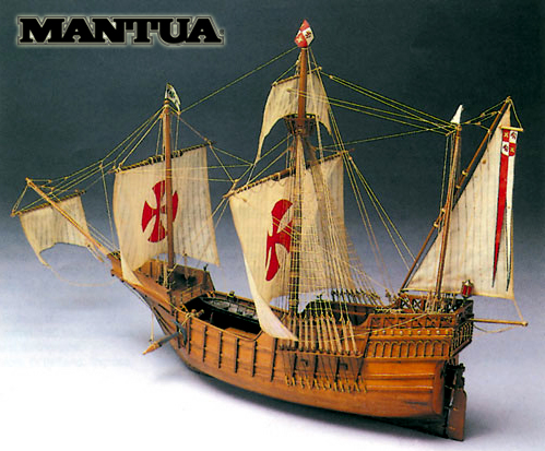 Ship model Santa Maria, wooden kit Mantua MM775
