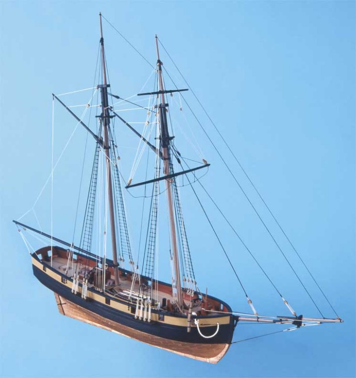 Ship model wooden kit Pickle Jotika (www.victoryshipmodels.com)