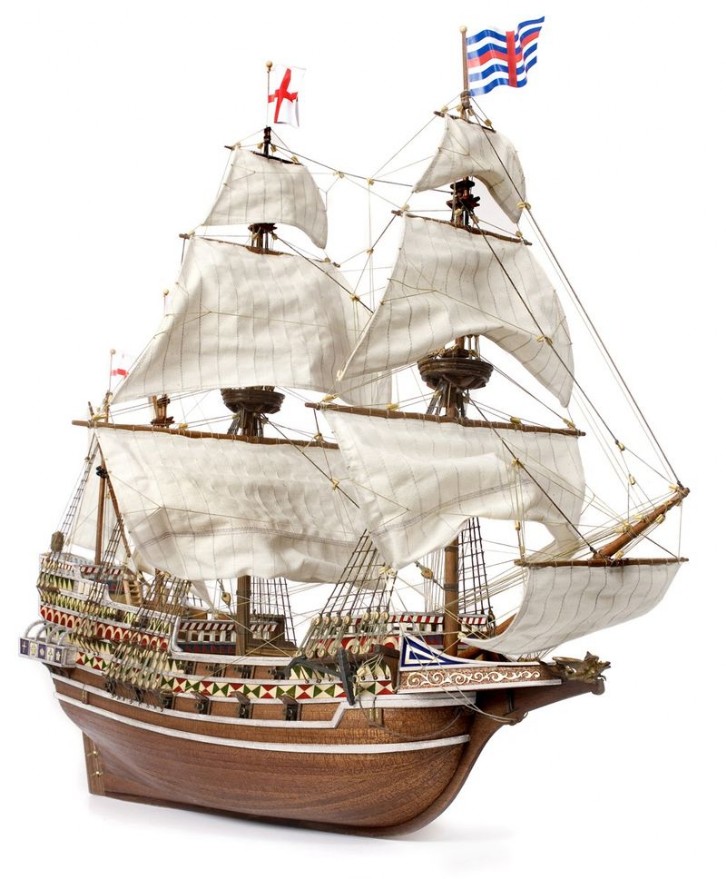 Ship model wooden kit HMS Revenge Occre (www.victoryshipmodels.com)