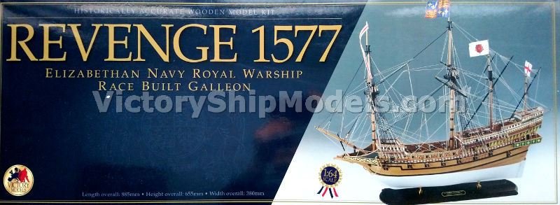 Ship model wooden kit Revenge 1577 Amati Model (www.victoryshipmodels.com)