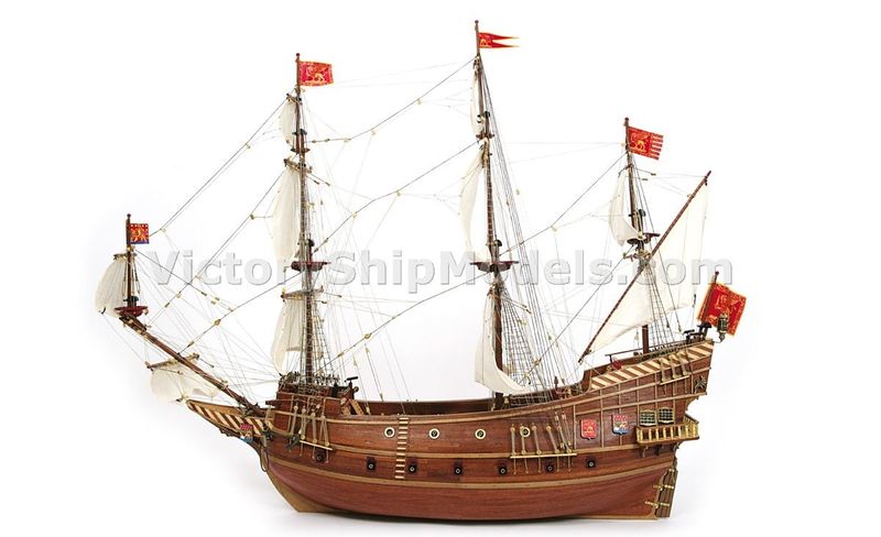 Ship model wooden kit San Marcos Occre (www.victoryshipmodels.com)