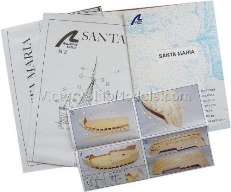 Ship model kit Santa Maria  Artesania Latina (www.victoryshipmodels.com)