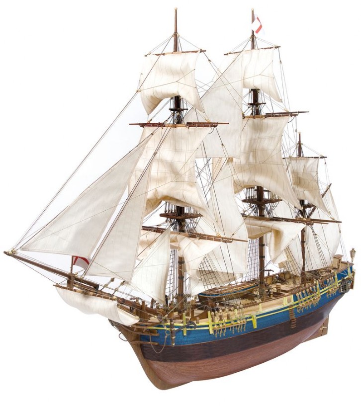 Bounty ship model Occre. Victoryshipmodels.com
