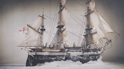 Ship model kit HMS Terror, Occre Ship model kit HMS Terror, Occre